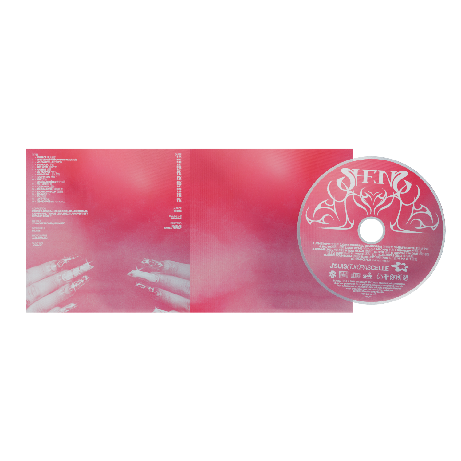 CD J'SUIS (TJR) PAS CELLE 仍非你所想